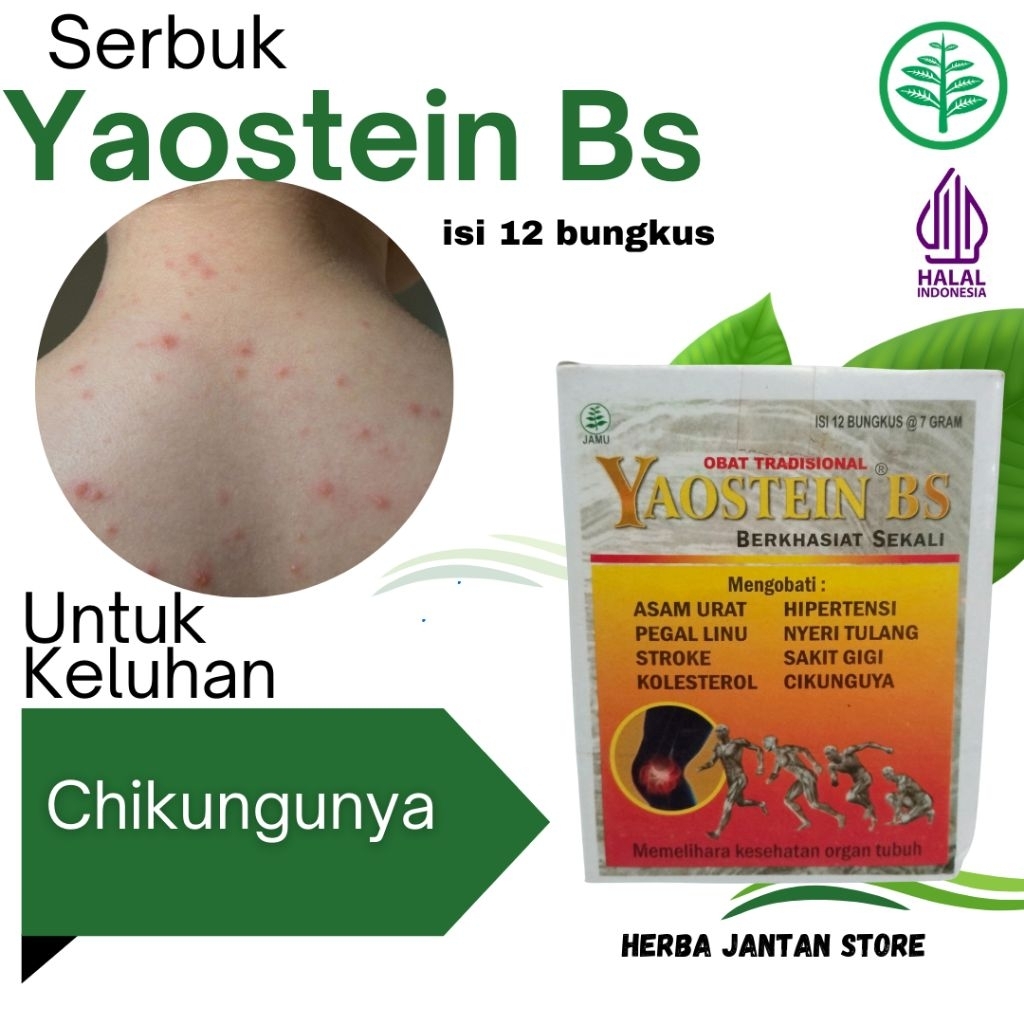 Yaostein bs serbuk original isi 12bks