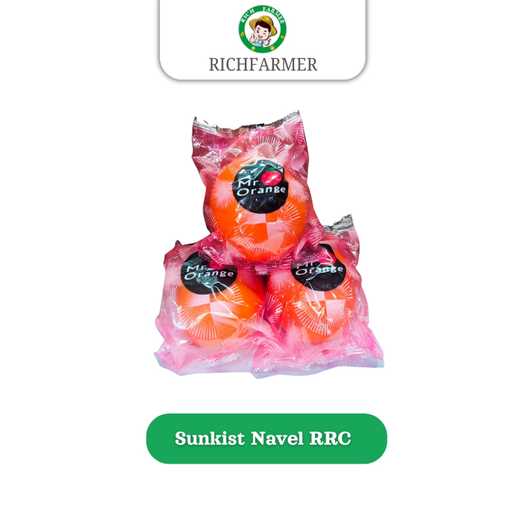Jeruk Sunkist Navel RRC | Buah Import ( KHUSUS SAME DAY DAN INSTANT )