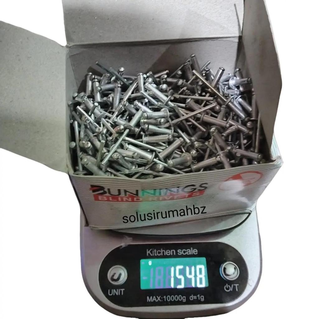 PAKU RIVET 665 perkotak 500pcs 1.5kg an Paku Rivet 665 1 DOS Blind Rifet isi 500 pcs