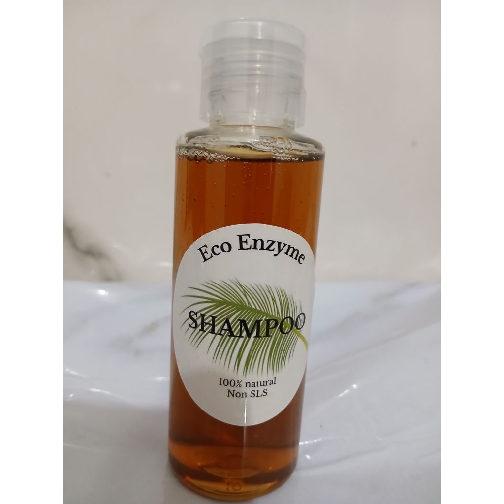 Shampo Eco Enzyme Non SLS 100% Natural  Mengurangi  Menghilangkan Ketombe dan menumbuhkan rambut