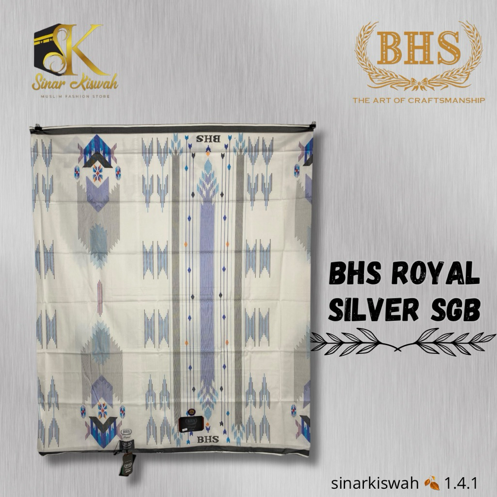 sarung BHS royal silver SGB