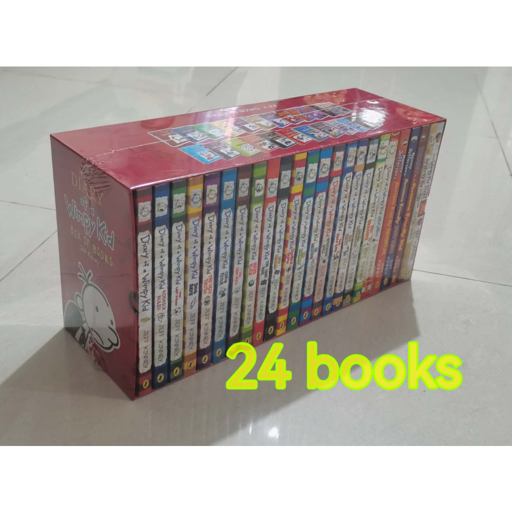 Diary of a wimpy kid box set 24 books