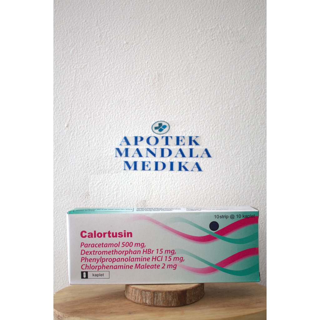 CALORTUSIN KAPLET OBAT BATUK PILEK DEWASA