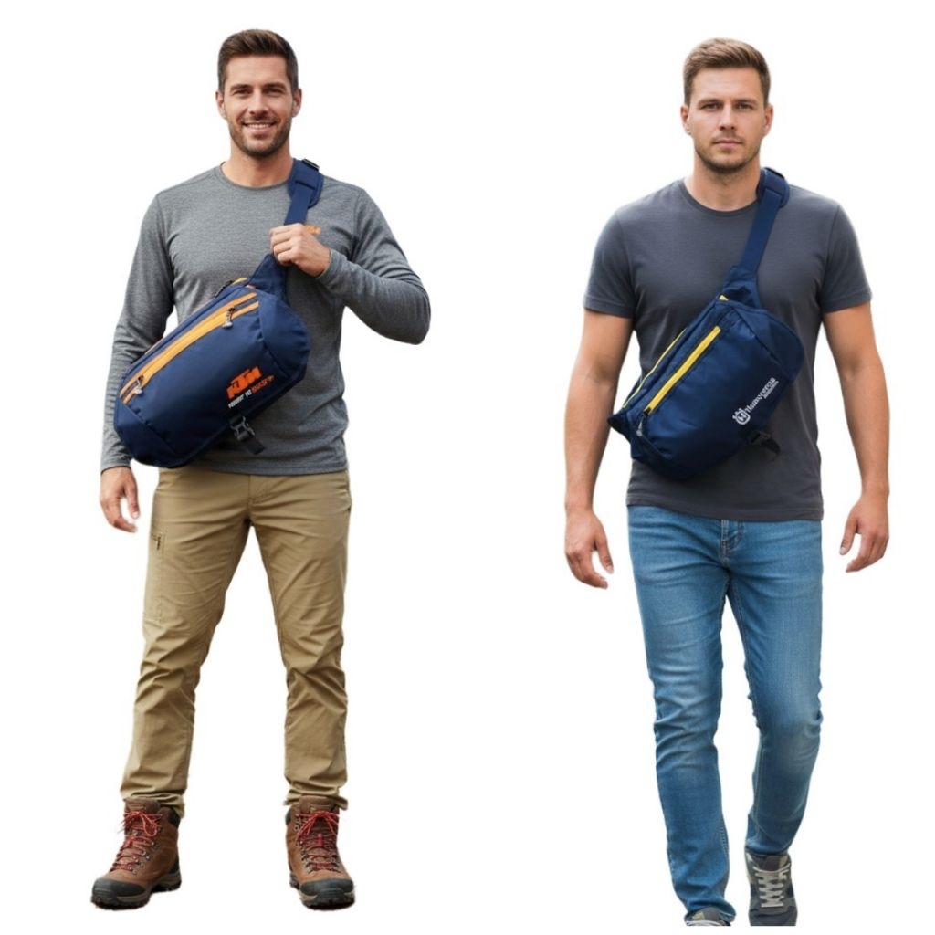 Tas Pria Selempang Type Husqvarna Ktm Racing Trail Adventure Motocross