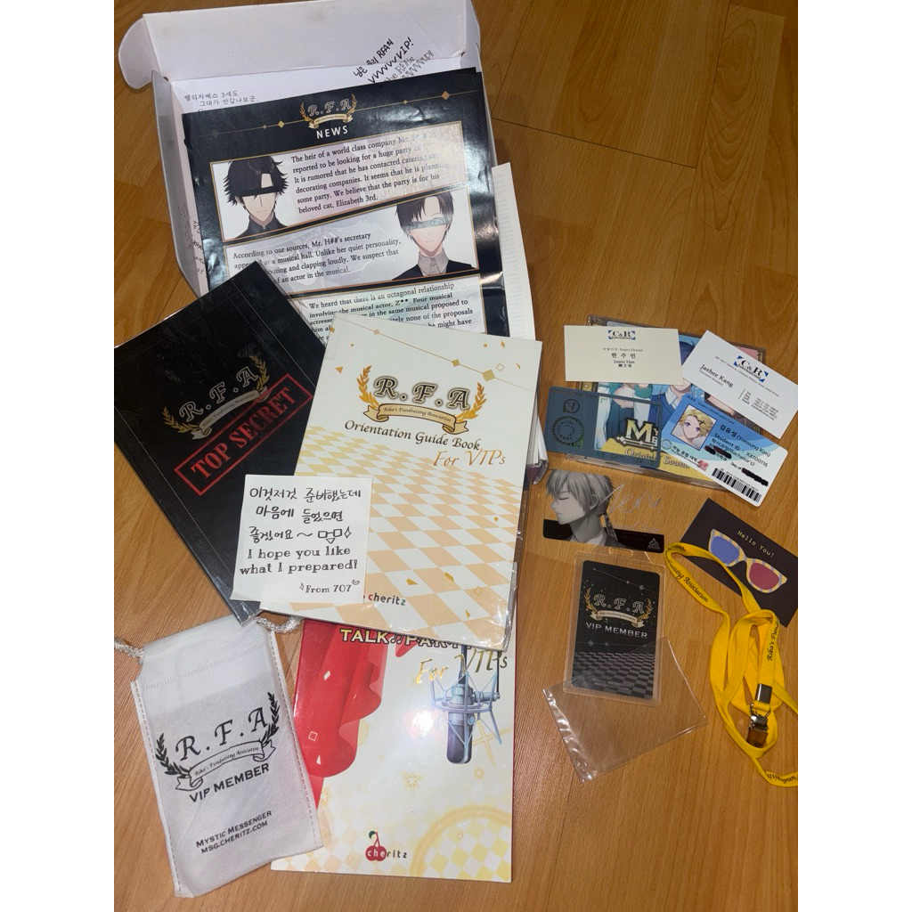 PRELOVED Mystic Messenger VIP