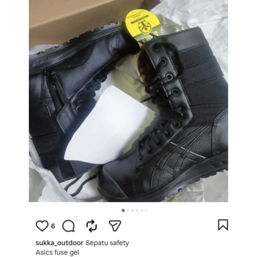 sepatu asik safety