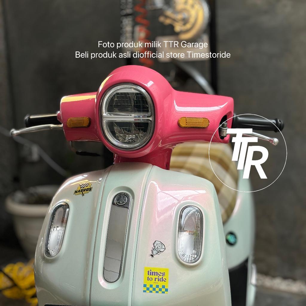 mata kucing yamaha fazzio tempel | lampu aksesoris fazzio | mata kucing universal