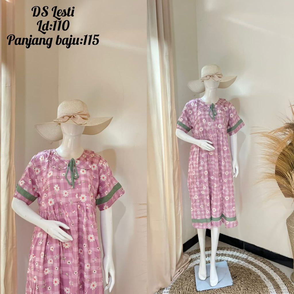 Daster Lesti Rayon Premium | Daster Home Wear | Daster Remaja Kekinian | Daster Wanita