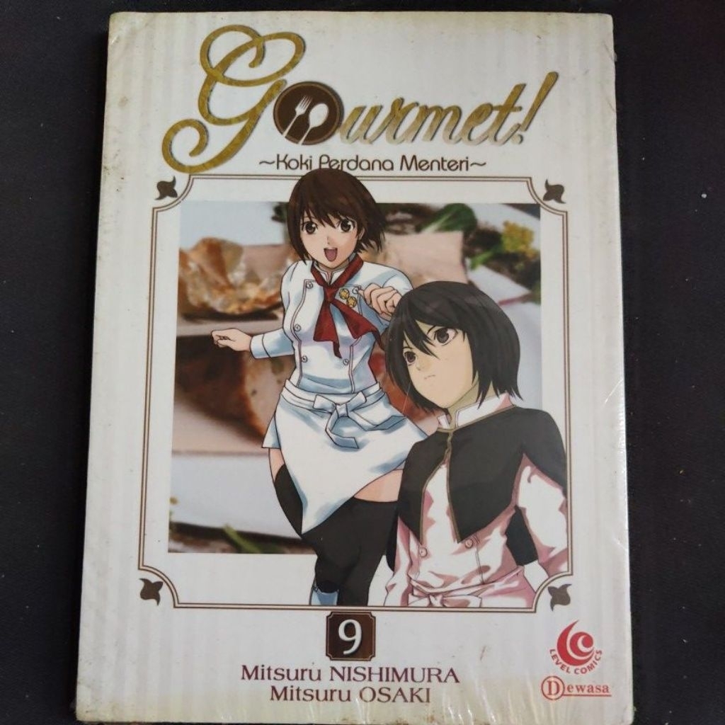 Komik Gourmet 9 (segel)