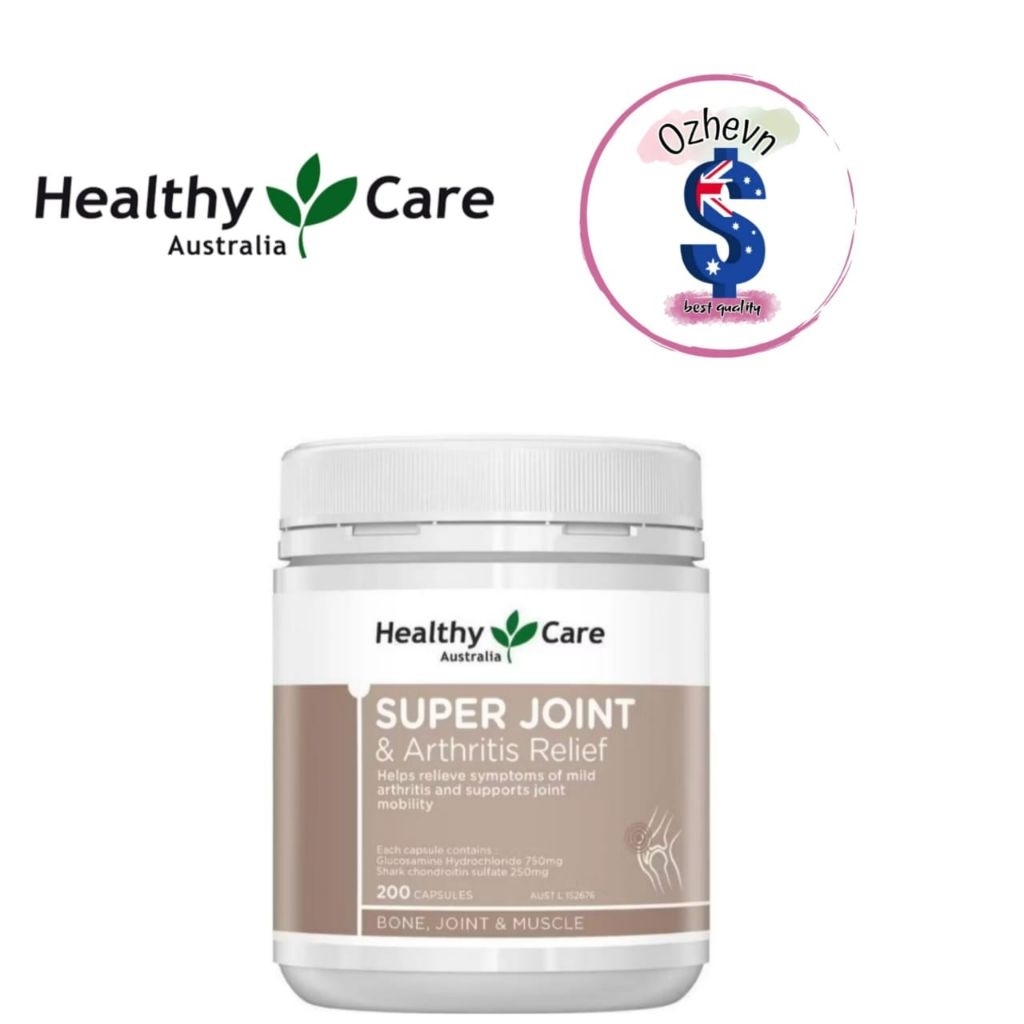 Healthy Care Super Joint & Arthritis Relief 200 Capsules
