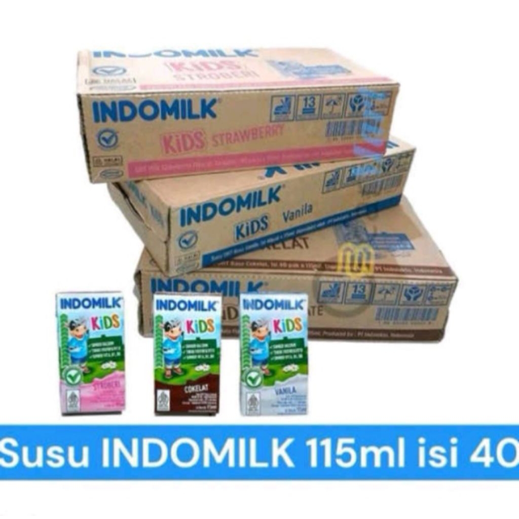 Kartonan 1 Dus Susu Indomilk kids