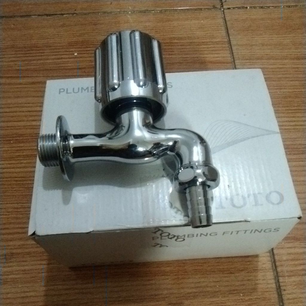 Kran bak air Toto 1/2inchi kran dinding Toto original bekas dan bergaransi