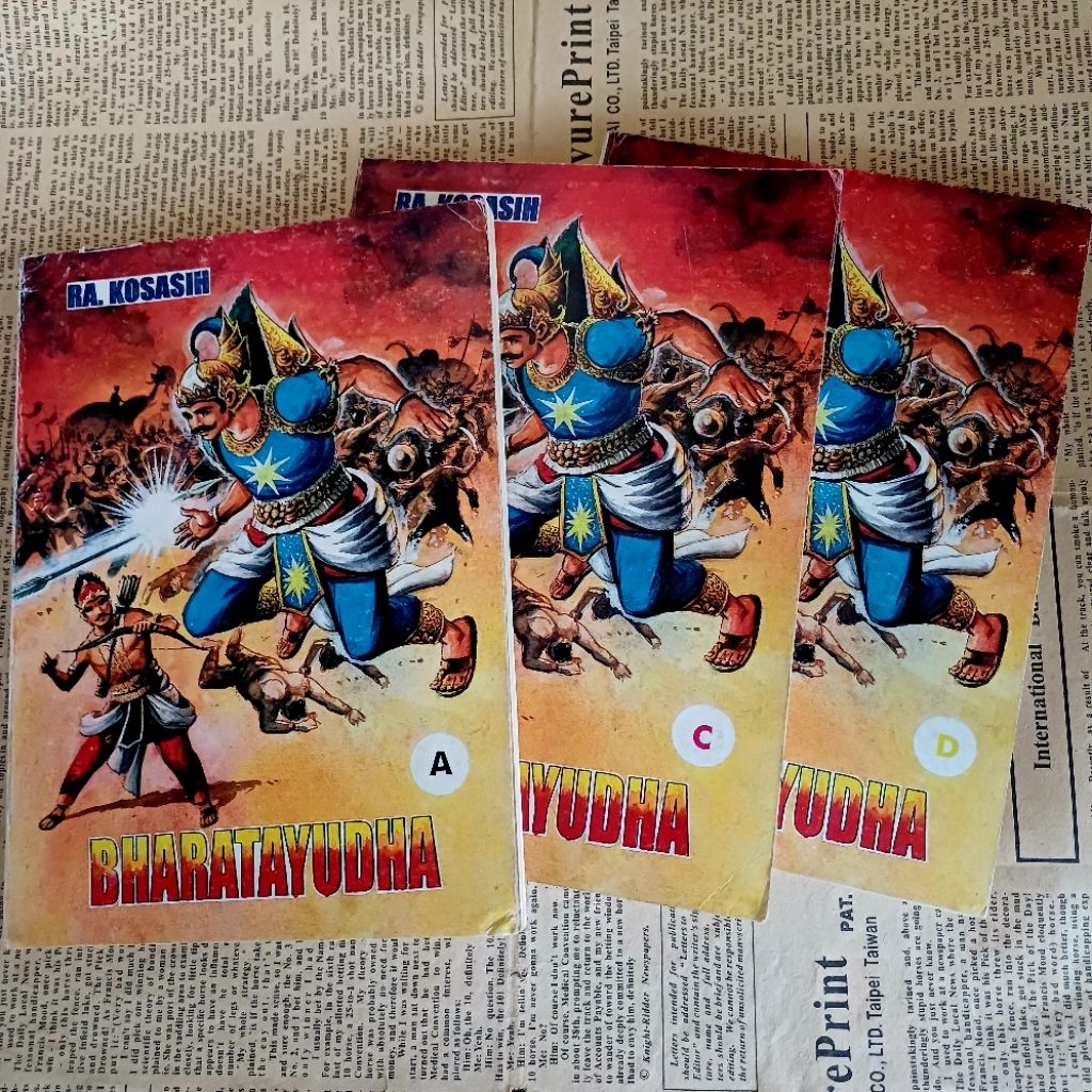 Original Komik Klasik RA.Kosasih Bharatayudha