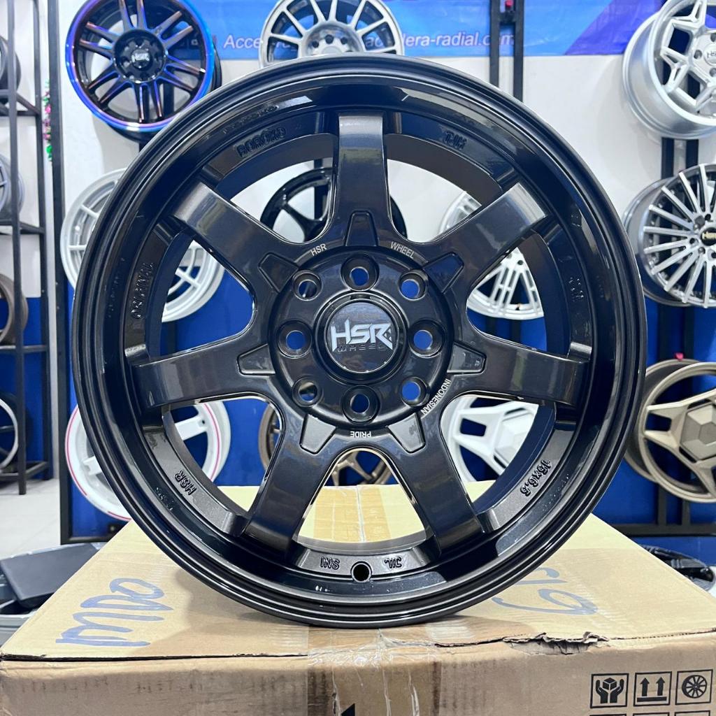 Velg Mobil Ring 15 Model Palang 7 Hsr Boroko Tjh Cocok Untuk Mobil Brio Jazz Yaris Agya Ayla Calya S