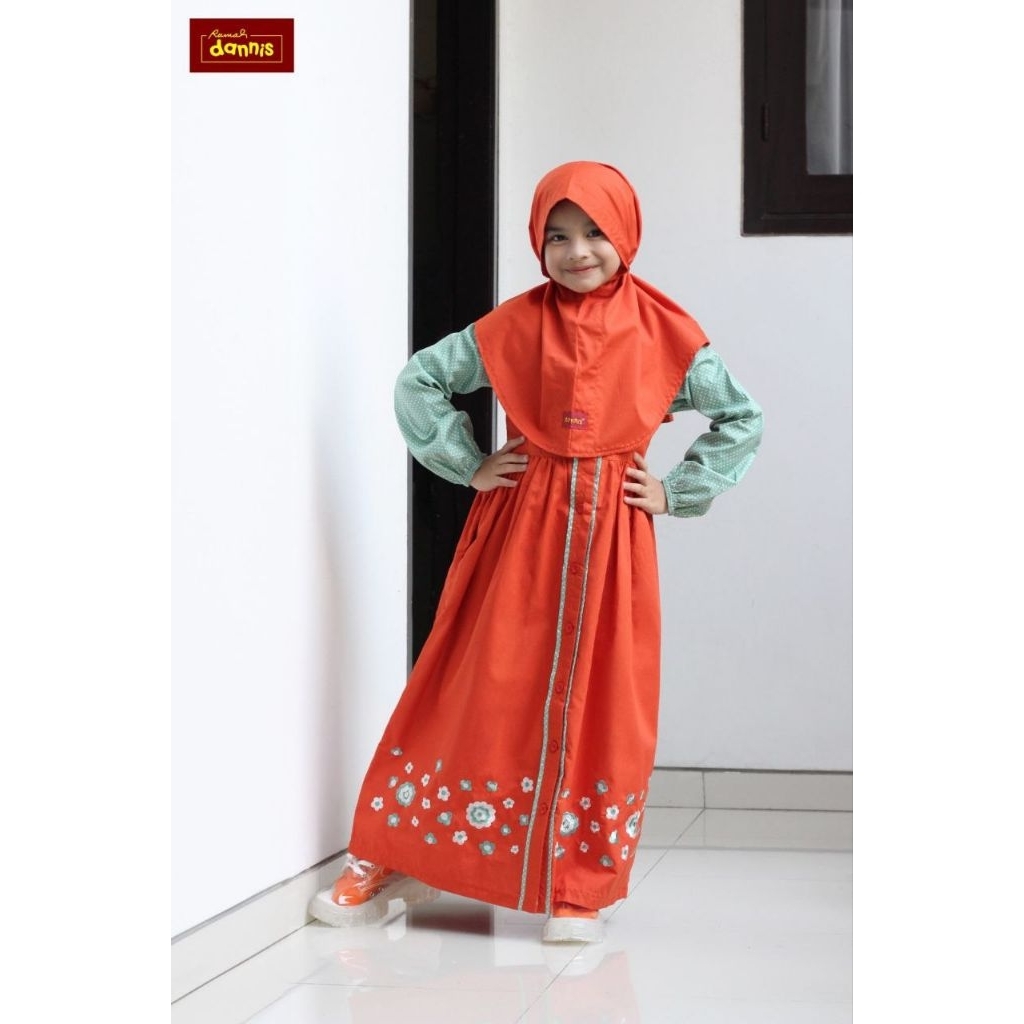 SIZE 8 JUBAH ANAK BY RUMAH DANNIS / SALE DANNIS / DANNIS TERBARU / DANNIS ANAK PEREMPUAN / DANNIS AN