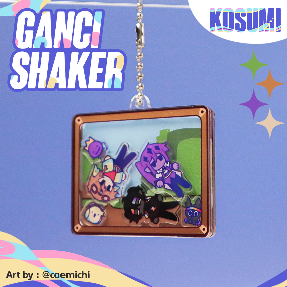 Custom Ganci Shaker // Custom Acrylic Keychain Shaker - Kosumi