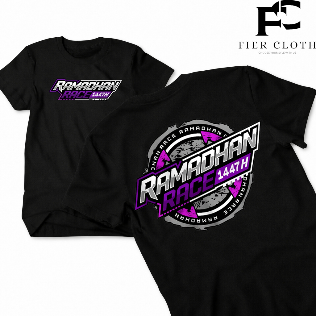 Kaos Ramadhan Race 2026 | COD Kaos Ramadhan Race 1447 Hijriyah Kaos Viral Ramadhan Race