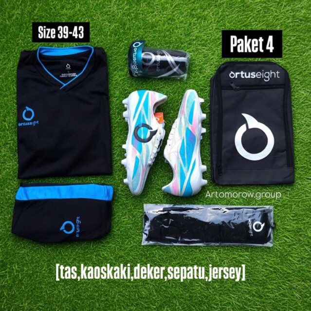 FREE JERSEY Tas Kaos Kaki & Deker SEPATU BOLA Ortus Ortuseigh Catalyst Cypher BBS Marvelous Paket