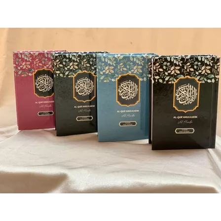 Alquran Saku Metalic 15 Baris Warna Khot Usmani