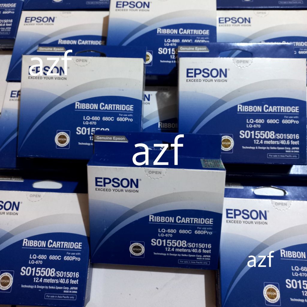 Ribbon Cartridge Epson LQ 680 LQ 680C 680 Pro LQ 670 S015508 / S015016