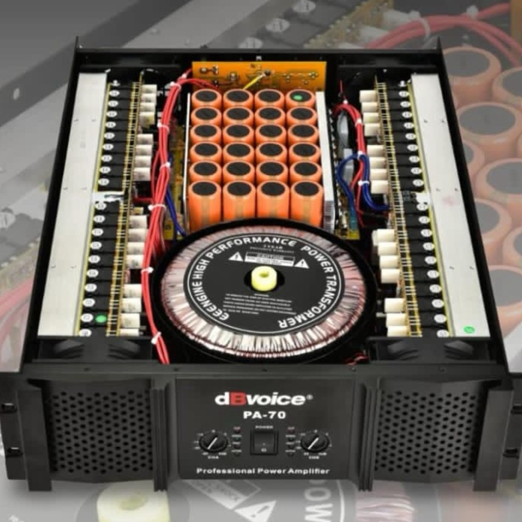 power dbvoice pa70 original 2 channel PA70 Pa 70  DB VOICE