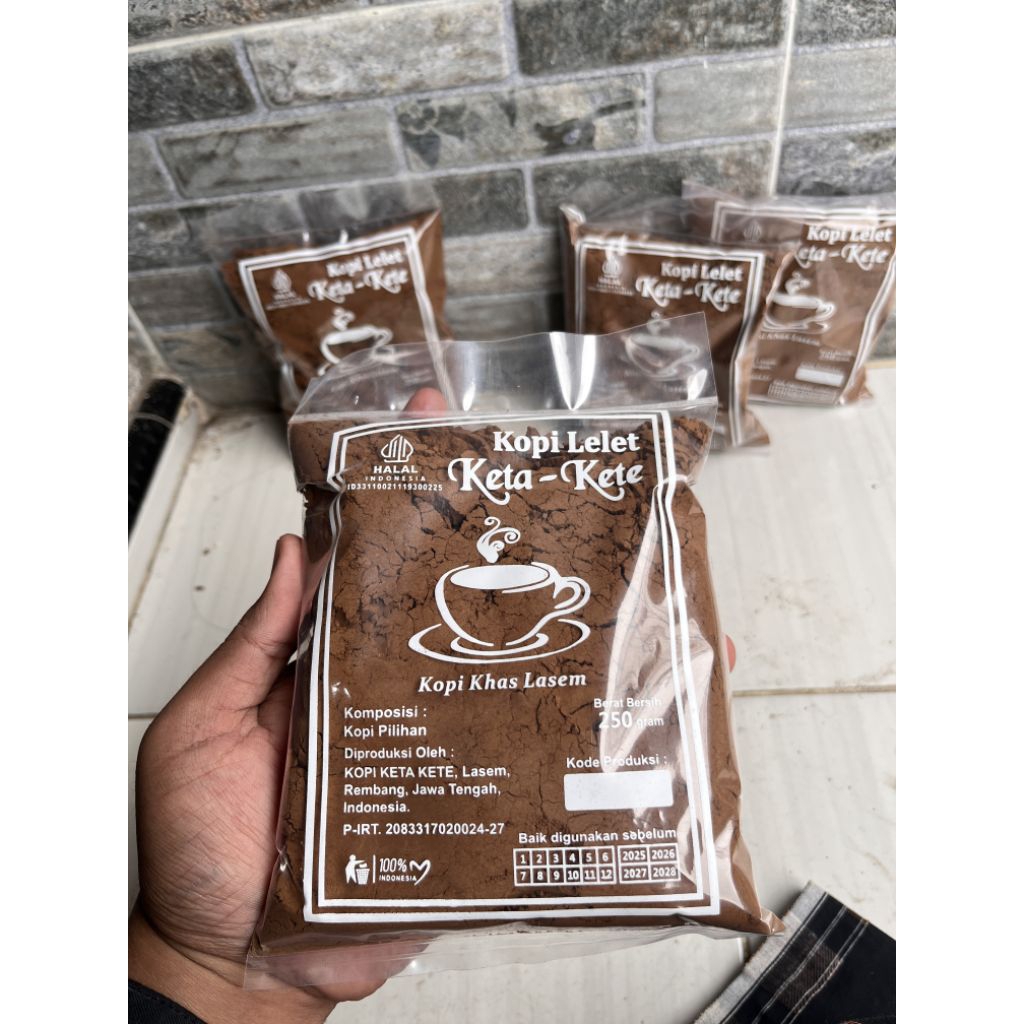 KOPI LELET KETA KETE LASEM ORIGINAL | 250Gr | Grade B