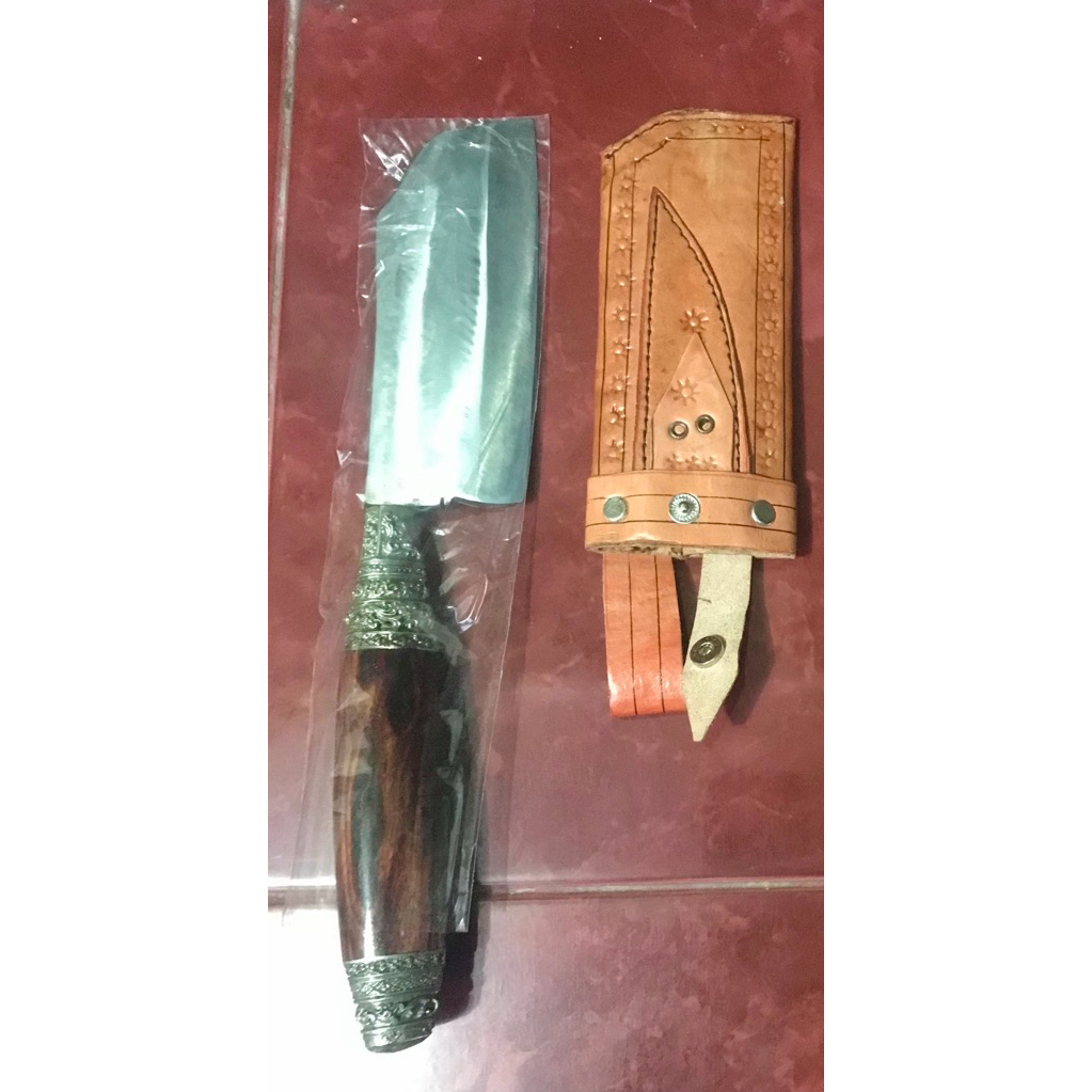 Blakas Bungkung Ukir (Silver) + Saung