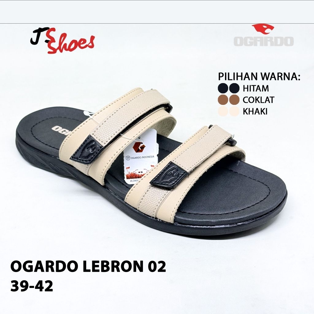 OGARDO LEBRON 02 - SANDAL SLOP CASUAL PRIA DEWASA MERK OGARDO ORIGINAL