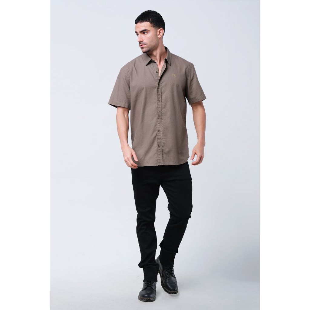 kemeja lengan pendek keren bombboogie original 100%