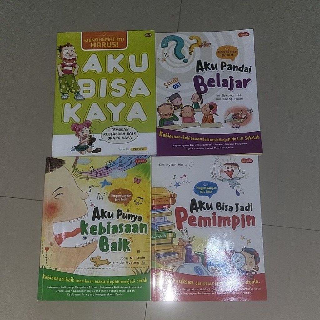 BUKU EDUKASI UNTUK MASA DEPAN ANAK-ANAK PRELOVED
