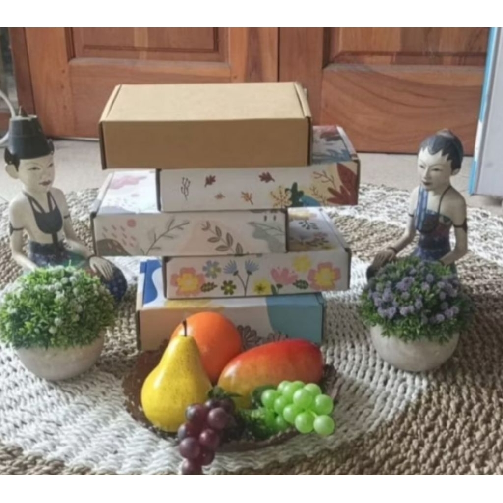 Box 20x15x5 cm(Flove) / Kardus/Hampers/Box idulfitri/Lebaran
