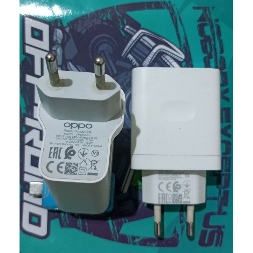 Charger oppo original 33W ,18W second