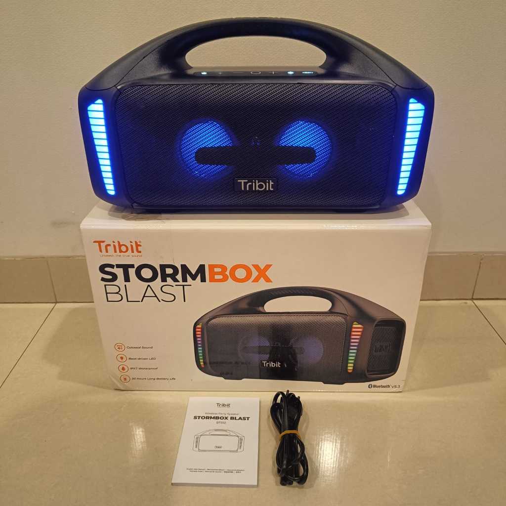Tribit StormBox Blast PRELOVED BEKAS FULLSET Ex. Resmi Tribit Indonesia Portable Speaker 90W Loud St