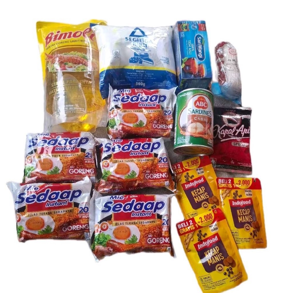 PAKET SEMBAKO KOMPLIT LENGKAP LEBARAN MURAH SERBA 150 K