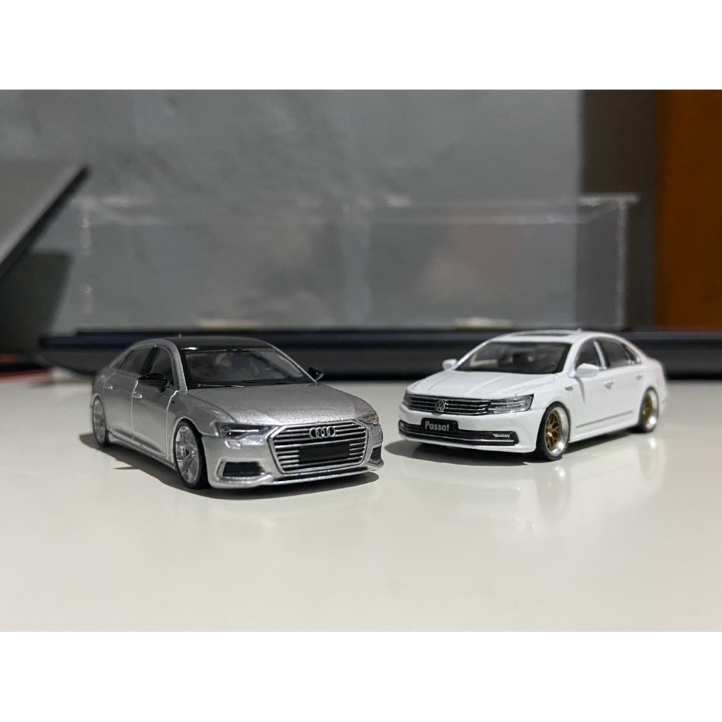 Diecast Audi A6 massdi silver 1/64