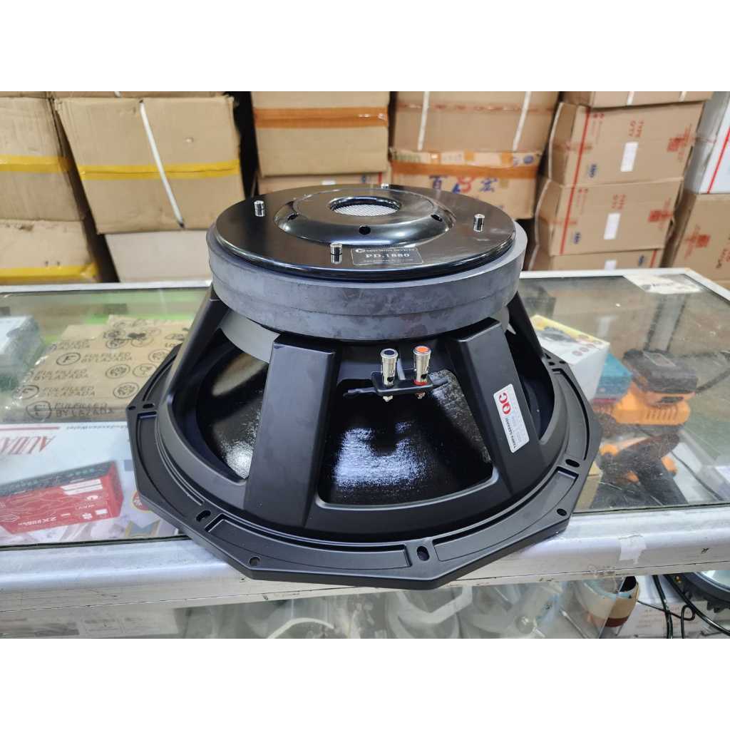 SPEAKER PD1880 DM PRO DOUBLE MAGNET / DOBEL MAGNET UTUH / PD1880DM / PDM1880 DM - 18 INCH - VC 5 IN - SUBWOOFER PD 1880 PRO
