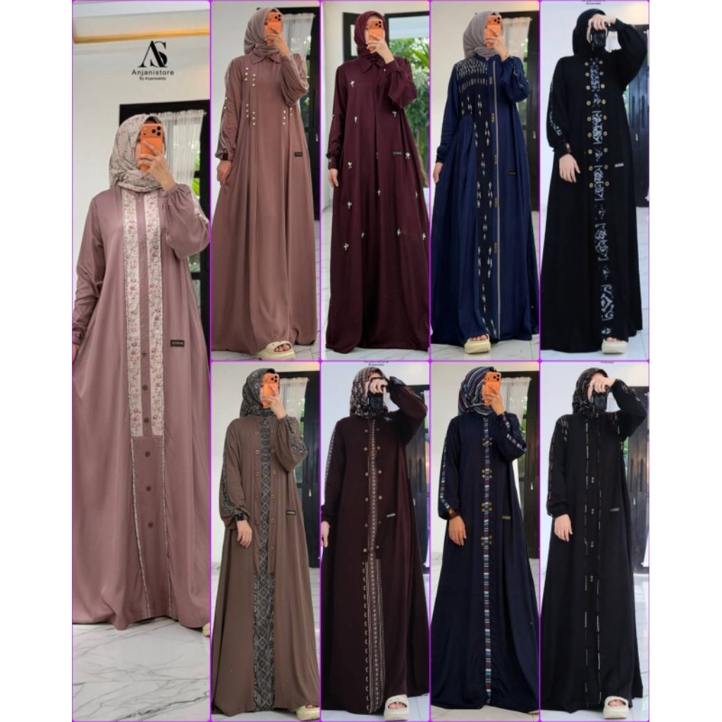 Dress Anjanistore/Gamis Anjanistore terbaru
