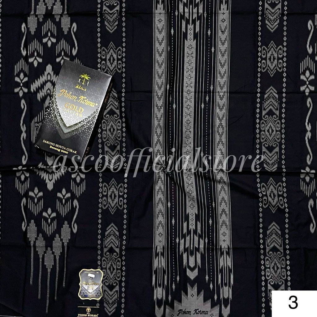 SARUNG POHON KURMA GOLD BALIAN GROSIR MURAH