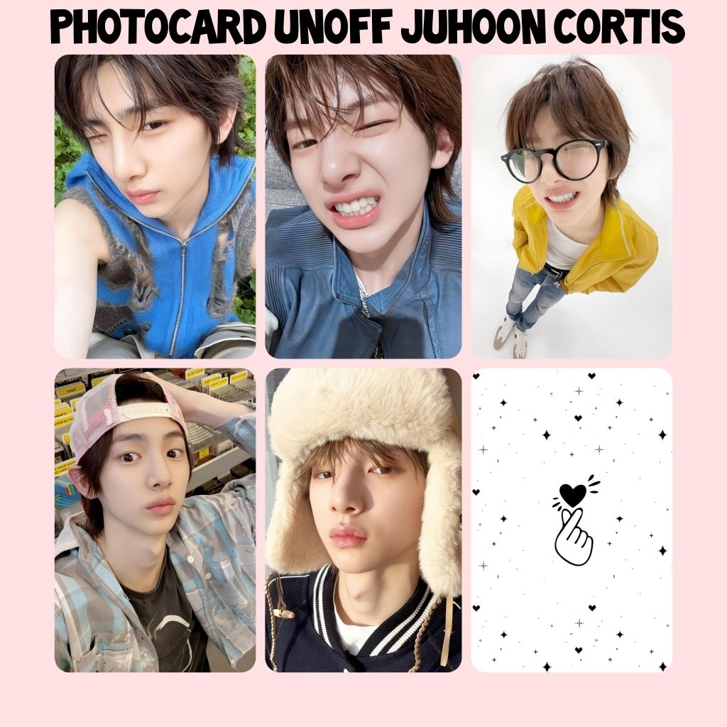 Photocard JUHOON CORTIS unoff