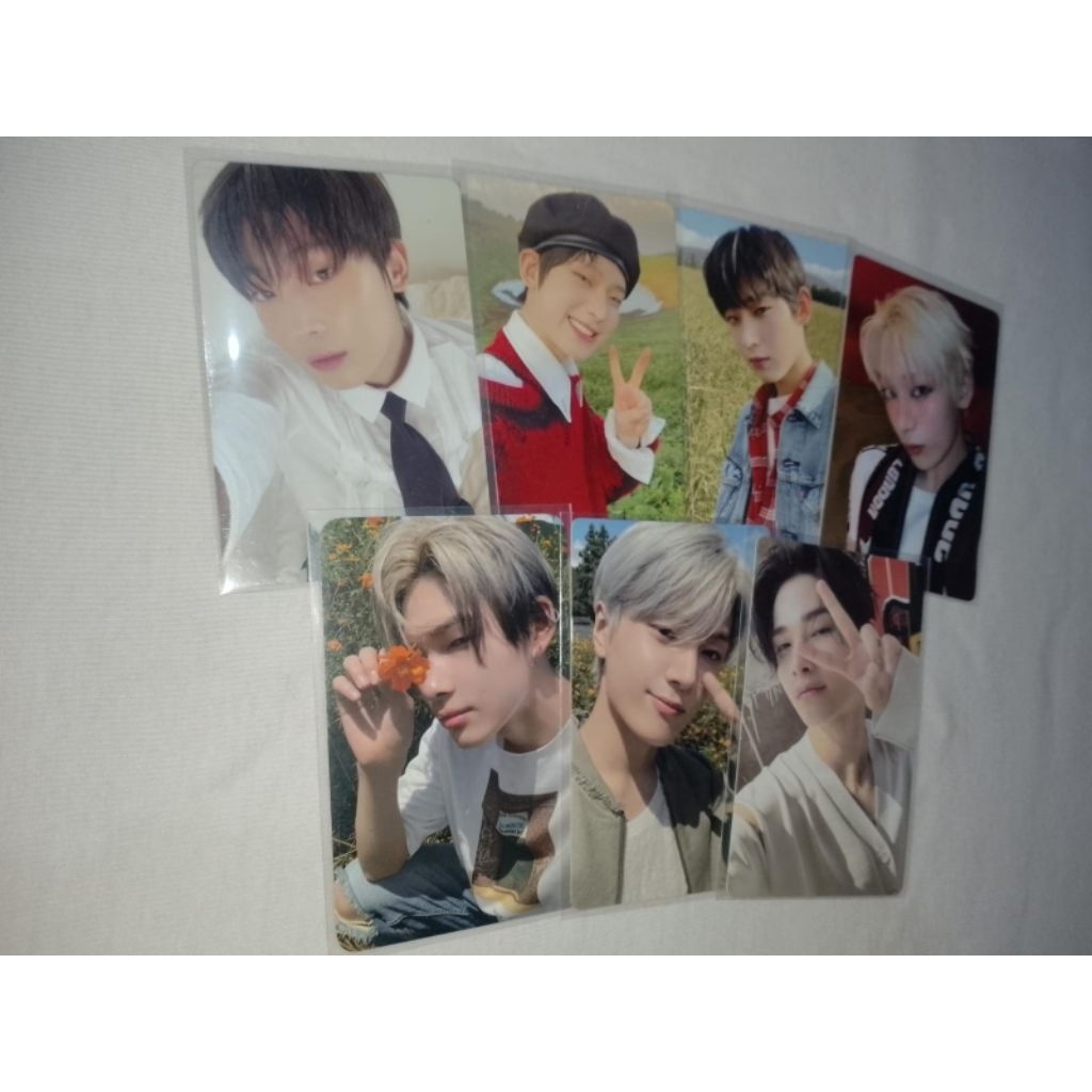 (READY & MOHON PERHATIKAN DESKRIPSI) PHOTOCARD OFFICIAL PC ENHYPEN SUNOO BORDER, SUNOO SEASON' S GRE