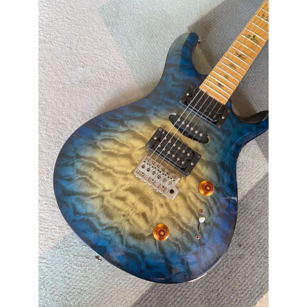 Gitar PRS Blue Sunbrust Part tremolo dryer original second