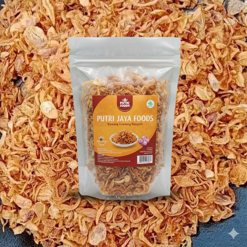 Bawang Merah Goreng Brebes Grade A Tanpa Tepung Dan Kulit Kualitas Premium