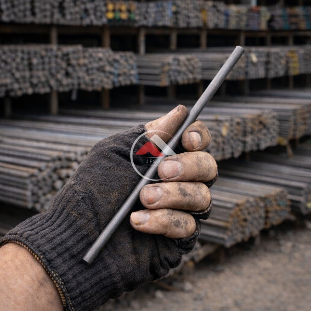 Besi Beton 8mm polos | Besi cor 8mm ecer | Beton ecer