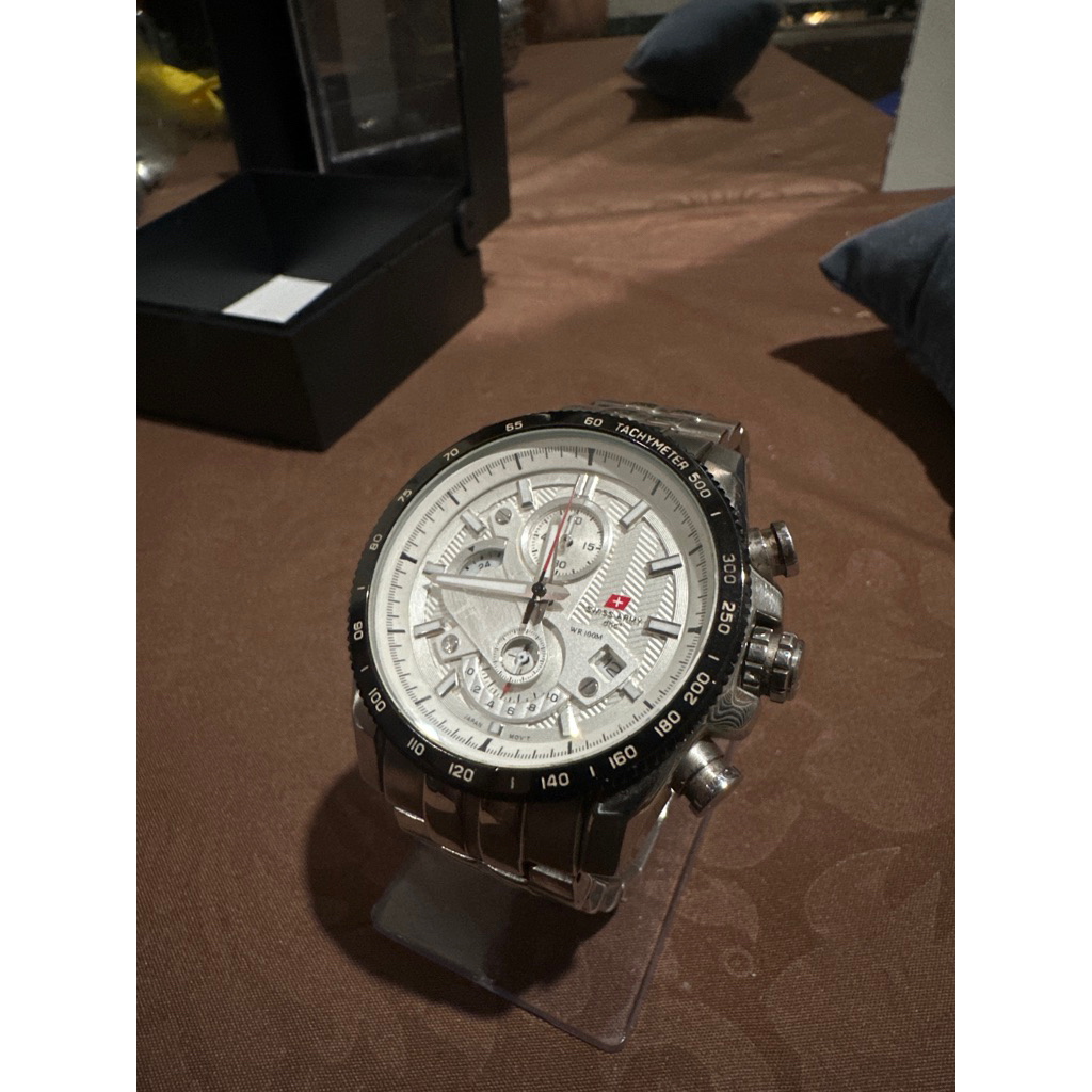Jam Tangan Swis Army Hc 8760 Original second