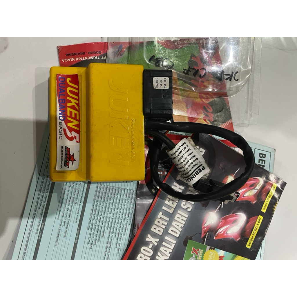 ecu brt juken5 crf 150 dual band basic bukan turbo kondisi bekas tapi baru