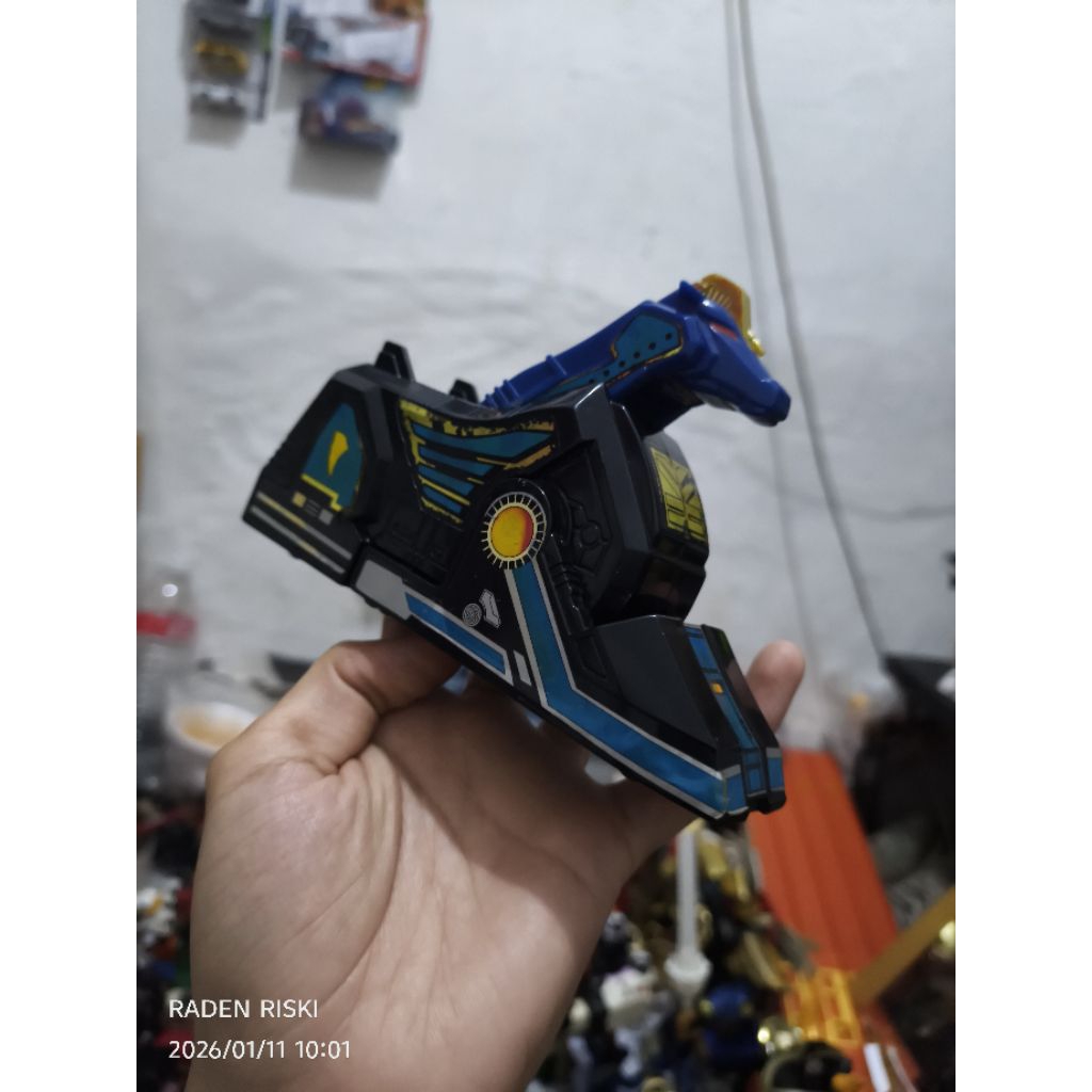 part megazord mmpr unicorn blue dx