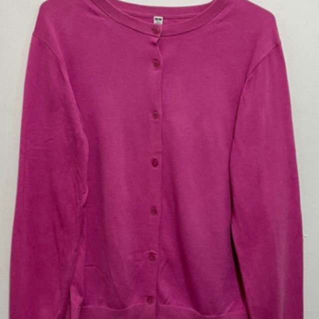 PRELOVED Uniqlo UV Cardigan Pink