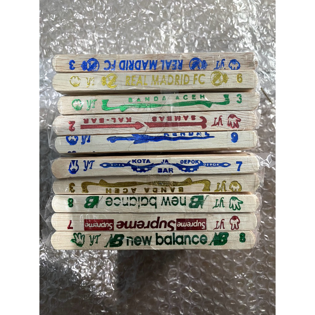 Stik Kayu Sablon Isi 50Pc