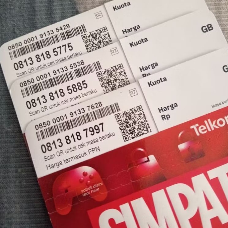 Perdana simpati cantik - kartu perdana cantik - simpati 11 digit cantik - 808 818 abba