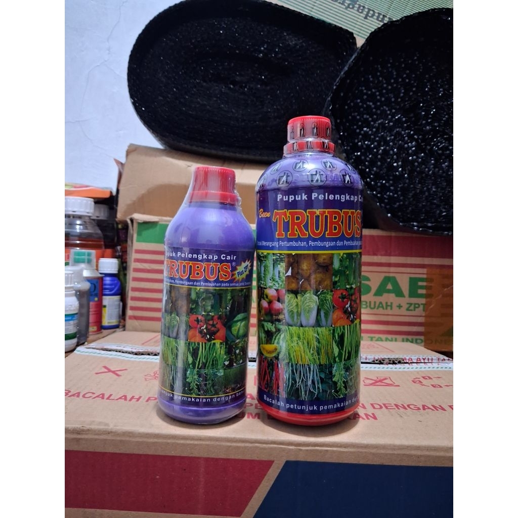 Pupuk Cair Been TRUBUS + ZPT Penyubur Tanaman Sayur Buah Bunga - Pupuk Daun Pembesar Buah